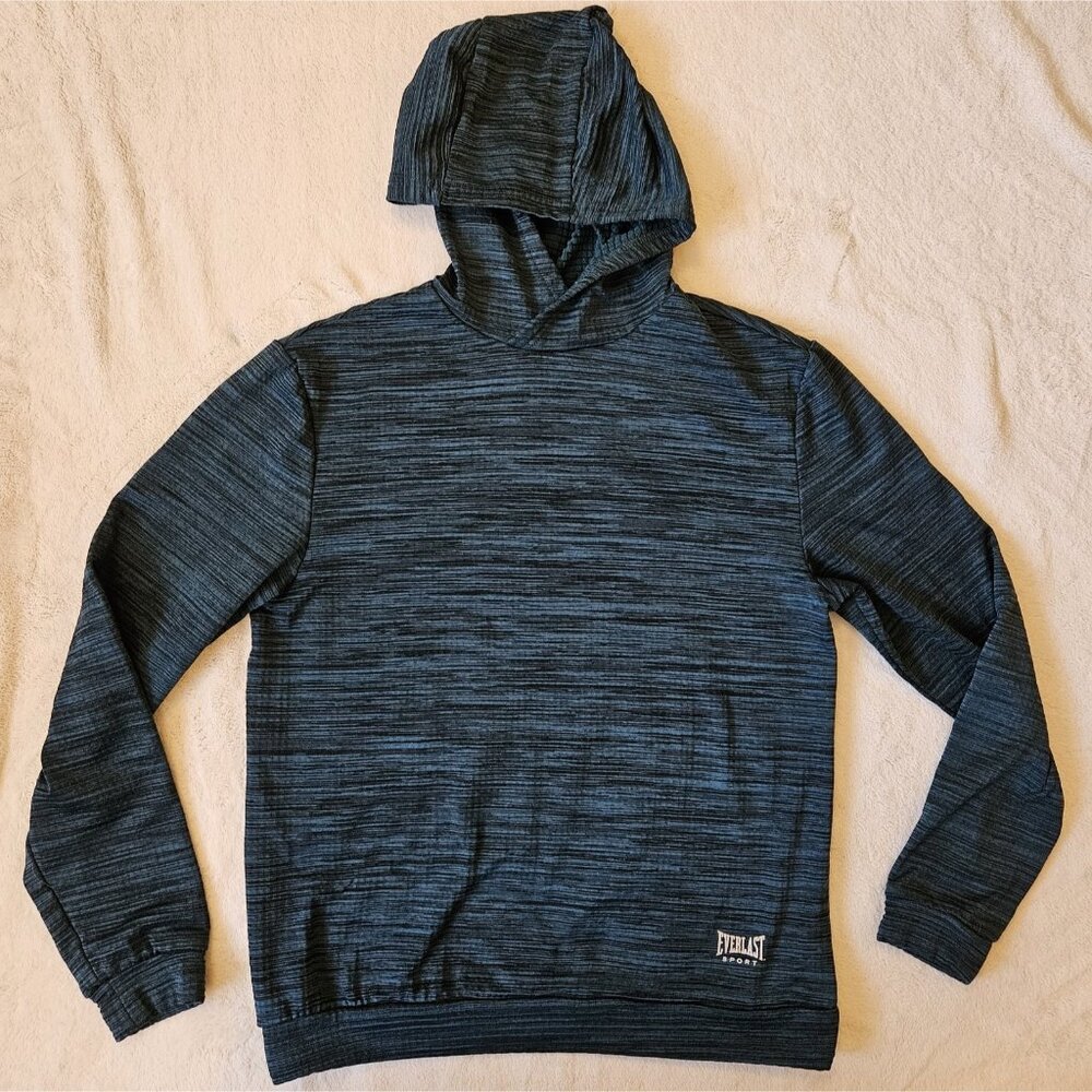 Everlast Sport Emerald Green Long Sleeve Hoodie Mens Small athleisure